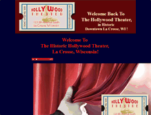 Tablet Screenshot of hollywoodtheaterlax.com